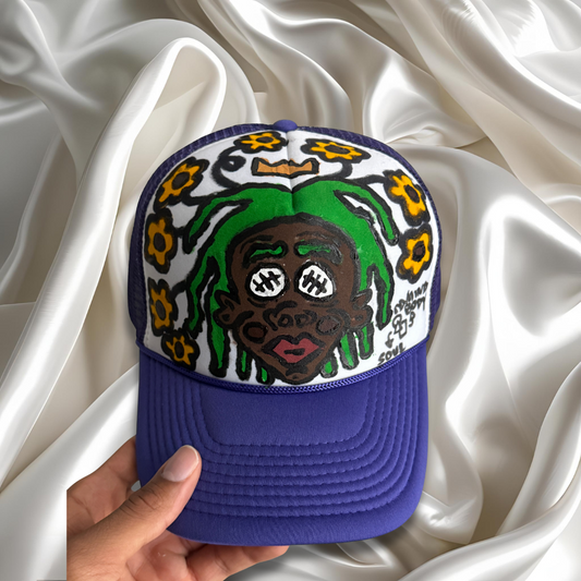 1/1 Hand-Painted Trucker Hat