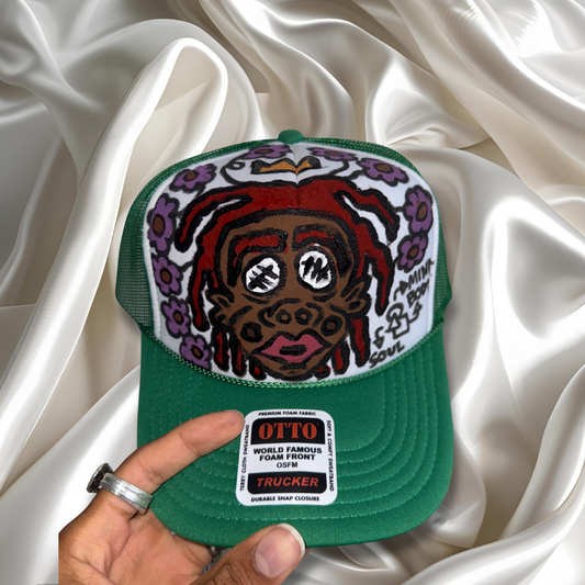 1/1 Hand-Painted Trucker Hat