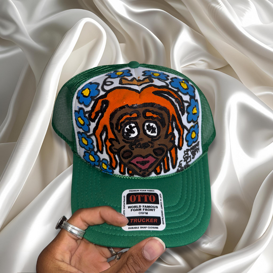 1/1 Hand-Painted Trucker Hat