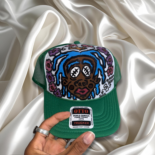 1/1 Hand-Painted Trucker Hat