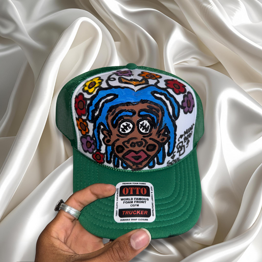 1/1 Hand-Painted Trucker Hat