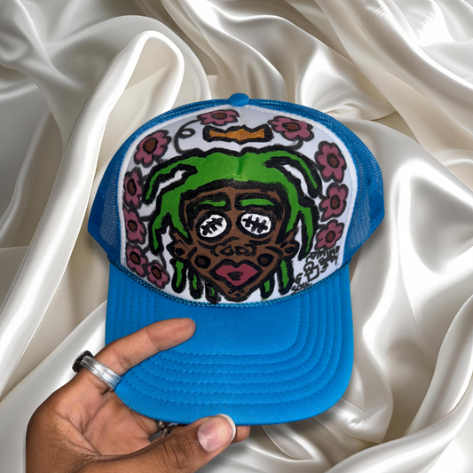 1/1 Hand-Painted Trucker Hat