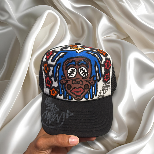 1/1 Hand-Painted Trucker Hat