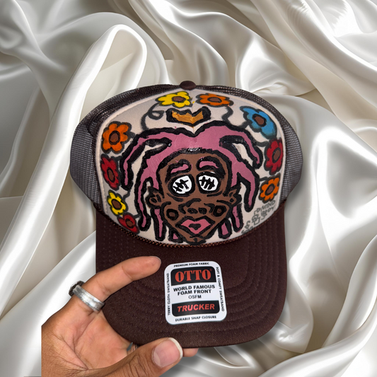 1/1 Hand-Painted Trucker Hat