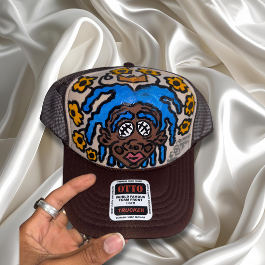 1/1 Hand-Painted Trucker Hat