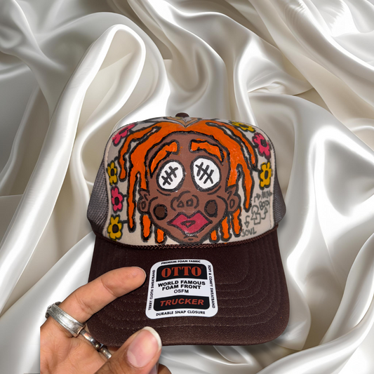 1/1 Hand-Painted Trucker Hat