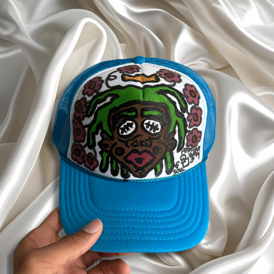 1/1 Hand-Painted Trucker Hat