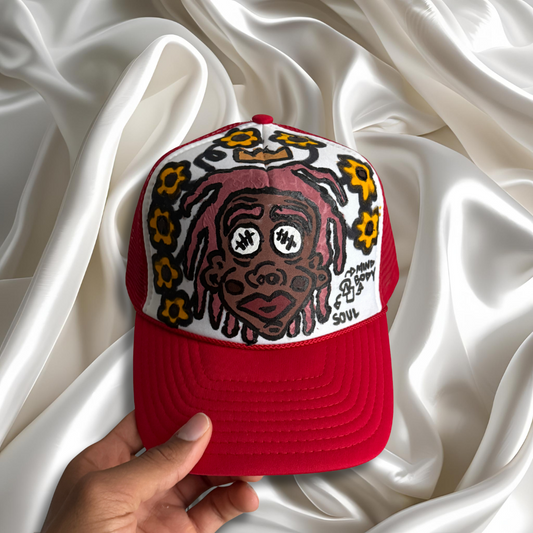 1/1 Hand-Painted Trucker Hat