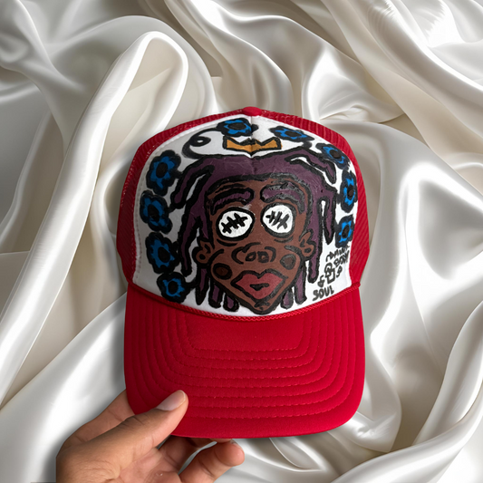 1/1 Hand-Painted Trucker Hat