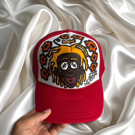 1/1 Hand-Painted Trucker Hat
