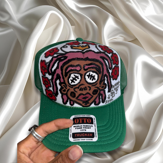 1/1 Hand-Painted Trucker Hat