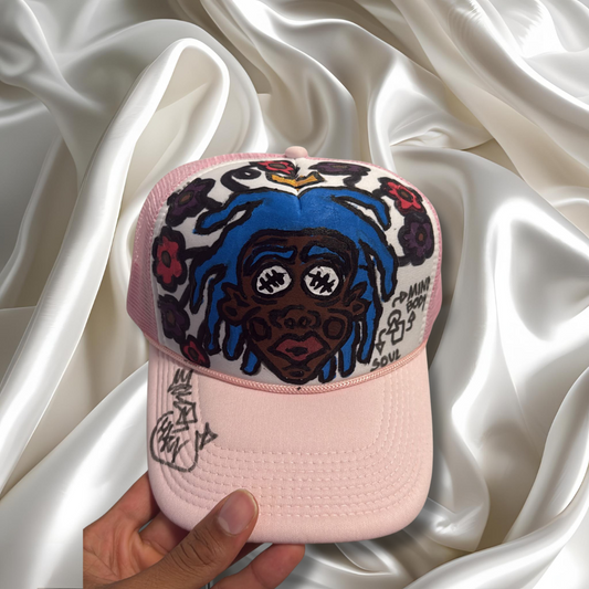 1/1 Hand-Painted Trucker Hat
