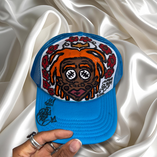 1/1 Hand-Painted Trucker Hat