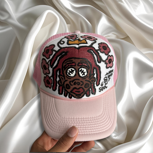 1/1 Hand-Painted Trucker Hat