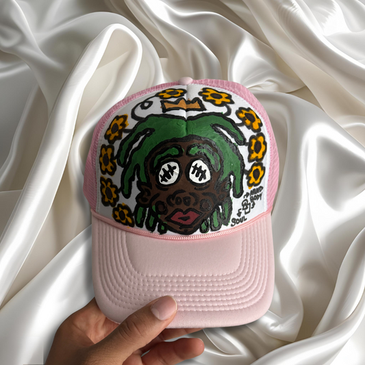 1/1 Hand-Painted Trucker Hat